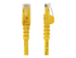 Startech 100ft CAT6 Ethernet Cable, 10 Gigabit Snagless RJ45 650MHz 100W PoE Patch Cord, CAT 6 10GbE UTP Network Cable w/Strain Relief, Yellow, Wiring is UL Certified/TIA