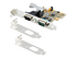 StarTech.com 2-Port PCI Express Serial Card, Dual Port PCIe to RS232 (DB9) Serial Interface Card, 16C1050 UART, Standard or Low Profile Brackets, COM Retention, For Windows & Linux