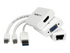 StarTech.com Macbook Air-tillbehörspaket – adaptrar för MDP till VGA/HDMI och USB 3.0 Gigabit Ethernet