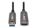 Tripp Lite Series USB-A 3.2 Gen 1 CL3-Rated Fiber Active Optical Cable (AOC)