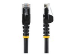2m CAT6 Ethernet Cable, 10 Gigabit Snagless RJ45 650MHz 100W PoE Patch Cord, CAT 6 10GbE UTP Network Cable w/Strain Relief, Black, Fluke Tested/Wiring is UL Certified/TIA