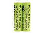 Batteri 2 x AA-typ