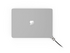 Compulocks Ledge Lock Adapter for MacBook Air 13" M2-M4 with Keyed Lock Silver