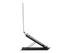 Manhattan Laptop and Tablet Stand, Adjustable (5 positions), Suitable for all tablets and laptops up to 15.6", Portable and Lightweight, Steel, Black, Lifetime Warranty