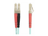StarTech.com 20m (65ft) LC/UPC to LC/UPC OM4 Multimode Fiber Optic Cable, 50/125µm LOMMF/VCSEL Zipcord Fiber, 100G Networks, Low Insertion Loss, LSZH Fiber Patch Cord