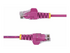 StarTech.com 2m Pink Slim CAT6 Ethernet Cable, Snagless, 28AWG, LSZH
