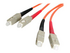 StarTech.com 2m (6.6ft) SC to SC OM1 Multimode Fiber Optic Cable, 62.5/125 Fiber Size, 10G Networks, LSZH Fiber Patch Cord