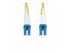 StarTech.com 6m (19.7ft) LC to LC (UPC) OS2 Single Mode Duplex Fiber Optic Cable, 9/125µm, Laser Optimized, 10G, Bend Insensitive, Low Insertion Loss