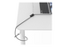 Compulocks Ledge Lock Adapter for MacBook Air 13" M2-M4 with Combination Lock Silver