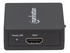Manhattan HDMI Splitter 2-Port , 1080p, Black, Displays output from x1 HDMI source to x2 HD displays (same output to both displays), USB-A Powered (cable included, 0.7m), Three Year Warranty, Retail Box