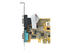 StarTech.com 2-Port PCI Express Serial Card, Dual Port PCIe to RS232 (DB9) Serial Interface Card, 16C1050 UART, Standard or Low Profile Brackets, COM Retention, For Windows & Linux