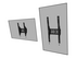 Neomounts WL35S-950BL19 monteringssats