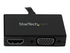 StarTech.com A/V-reseadapter: 2-i-1 DisplayPort till HDMI eller VGA