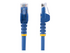 Startech 100ft CAT6 Ethernet Cable, 10 Gigabit Snagless RJ45 650MHz 100W PoE Patch Cord, CAT 6 10GbE UTP Network Cable w/Strain Relief, Blue, Wiring is UL Certified/TIA