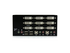 StarTech.com DVI USB KVM-switch för tre skärmar med 2 portar, audio och USB 2.0-hubb
