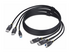 1.8M DUAL-DP/USB KVM CABLE