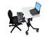 Ergotron TeachWell Mobile Digital Workspace vagn