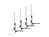 Neomounts AV60-500BL monteringssats