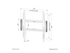 Neomounts WL30-550BL14 monteringssats