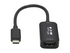 Eaton Tripp Lite Series USB C to 4K 60Hz HDMI Adapter, HDR, DP 1.4 Alt Mode, HDCP 2.2, Black