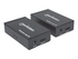 Manhattan 1080p HDMI over IP Extender Kit, Extends 1080p Signal up to 120m with a Network Switch and Single Ethernet Cable, IR Support, Black, Three Year Warranty, Box