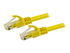 StarTech.com 75ft CAT6 Ethernet Cable, 10 Gigabit Snagless RJ45 650MHz 100W PoE Patch Cord, CAT 6 10GbE UTP Network Cable w/Strain Relief, Yellow, Fluke Tested/Wiring is UL Certified/TIA