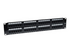 Intellinet Patch Panel, Cat5e, UTP, 48-Port, 2U, Black