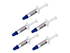 StarTech.com Thermal Paste, High Performance Thermal Paste, Pack of 5 Re-sealable Syringes (1.5g / each), Metal Oxide Heat Sink Compound, CPU Thermal Paste, Thermal Glue, RoHS / CE