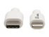 Eaton Tripp Lite Series USB-C to Lightning Sync/Charge Cable (M/M), MFi Certified, White, 3 ft. (0.9 m)