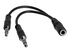StarTech.com 3,5 mm 4-polig till 2x 3-polig 3,5 mm headsetsplitteradapter – F/M