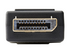 Eaton Tripp Lite Series DisplayPort to HDMI Video Adapter Video Converter (M/F), HDCP, Black, 1 ft.