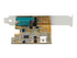 StarTech.com PCI Express Serial Card, PCIe to RS232 (DB9) Serial Interface Card, PC Serial Card with 16C1050 UART, Standard or Low Profile Brackets, COM Retention, For Windows & Linux