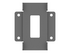 Multibrackets M Pro Series Connecting plate monteringskomponent