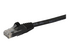 StarTech.com 3m CAT6 Ethernet Cable, 10 Gigabit Snagless RJ45 650MHz 100W PoE Patch Cord, CAT 6 10GbE UTP Network Cable w/Strain Relief, Black, Fluke Tested/Wiring is UL Certified/TIA