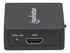 Manhattan HDMI Splitter 2-Port , 1080p, Black, Displays output from x1 HDMI source to x2 HD displays (same output to both displays), USB-A Powered (cable included, 0.7m), Three Year Warranty, Retail Box