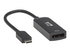 Eaton Tripp Lite Series USB C to DisplayPort Adapter Cable (M/F) with Equalizer, 8K UHD, HDR, DP 1.4, Black, 6 in. (15.24 cm)