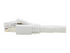 Eaton Tripp Lite Series Cat8 25G/40G Certified Snagless Shielded S/FTP Ethernet Cable (RJ45 M/M), PoE, White, 15 ft. (4.57 m)