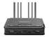 StarTech.com 2-Port Dual-Monitor HDMI Cable KVM Switch, 4K 60Hz, Compact KVM with 5ft/1.5m USB-A/HDMI/Audio Integrated Cables, Bus Powered