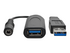 Eaton Tripp Lite Series USB 3.0 SuperSpeed Active Extension Repeater Cable (USB-A M/F), 20M (65.61 ft.)