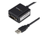 StarTech.com FTDI USB till seriell RS232-kabeladapter med 1 port och COM-retention