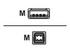 Brother - USB-kabel - USB till USB typ B