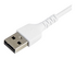 StarTech.com 30cm tålig, vitt USB-A till Blixtkabel
