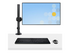StarTech.com Laptop Desk Mount, Monitor and Laptop Mount for Desk, Displays 34in (8kg/17.6lb) & Laptops (4.5kg/9.9lbs), Adjustable & Articulating VESA Laptop Tray Arm