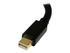StarTech.com 15 cm Mini DisplayPort till DisplayPort-videokabeladapter – M/F