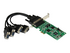 StarTech.com PCI express PCIe seriellt kombokort med 4 portar – 2x RS232 2x RS422/RS485