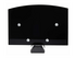 StarTech.com Floating Wall-Mounted AV Shelf, Adjustable Height Shelf For Under TV, Organize A/V Equipment On Black Tempered Glass Shelf hylla