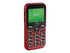 DORO Leva E10 - röd - 4G funktionstelefon