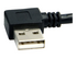 StarTech.com 3 ft / 91cm A Right Angle to B Right Angle USB Cable