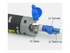 Lanview fiber-optic visual fault locator adapter (1.25 mm)