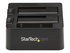 StarTech.com Dual-Bay USB 3.1 to SATA Hard Drive Docking Station, USB 3.1 (10 Gbps) Hard Drive Dock, External 2.53.5 SATA IIIIII, SSDHDD Docking Station, Hot-Swap Hard Drive Bay